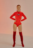 オージーオーディー(OZOD) VELVET BODYSUIT
