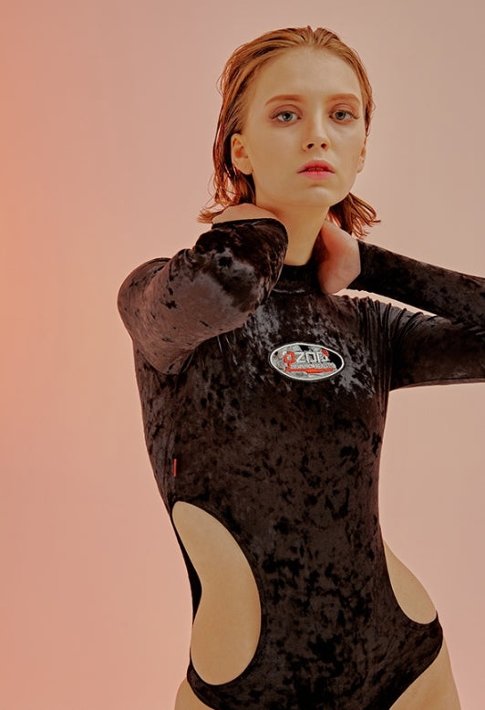 オージーオーディー(OZOD) VELVET BODYSUIT