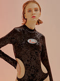 オージーオーディー(OZOD) VELVET BODYSUIT