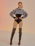 オージーオーディー(OZOD) VELVET BODYSUIT