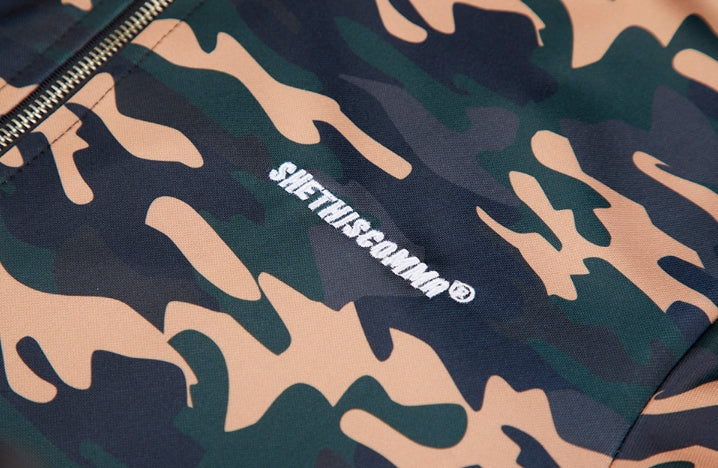 シディスコンマ(SHETHISCOMMA) RETRO CAMO JERSEY