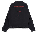 オベルー(OVERR) 19FW BLACK WASHED DENIM JACKET