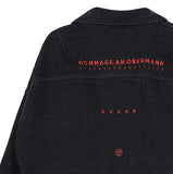 オベルー(OVERR) 19FW BLACK WASHED DENIM JACKET