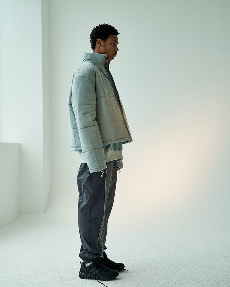 オベルー(OVERR) 19FW RUBBER PATCH MINT SHORT PADDING