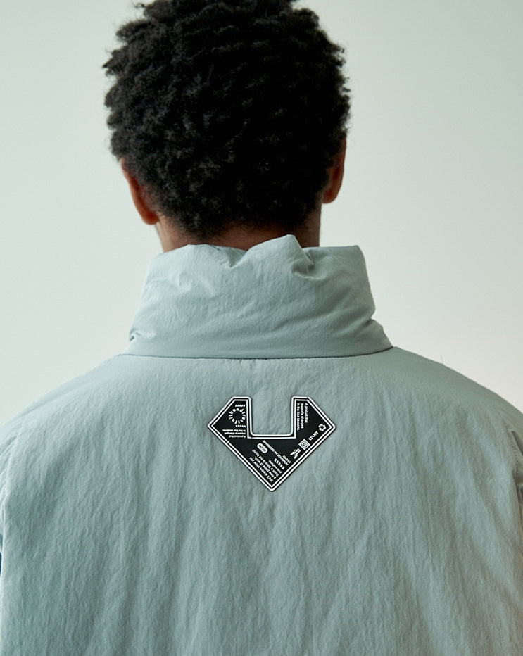 オベルー(OVERR) 19FW RUBBER PATCH MINT SHORT PADDING