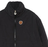 オベルー(OVERR)  19FW RUBBER PATCH BLACK SHORT PADDING