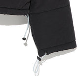 オベルー(OVERR)  19FW RUBBER PATCH BLACK SHORT PADDING