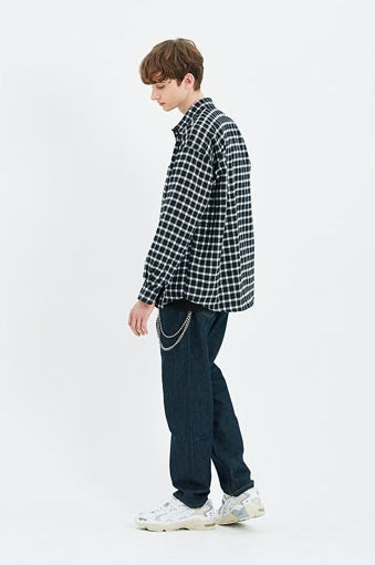 セイントペイン(SAINTPAIN)  SP NON WASH STANDARD FIT DENIM-INDIGO