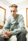 セイントペイン(SAINTPAIN)  SP OG LOGO CREW NECK-GRAY