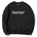 セイントペイン(SAINTPAIN)  SP OG LOGO CREW NECK-BLACK