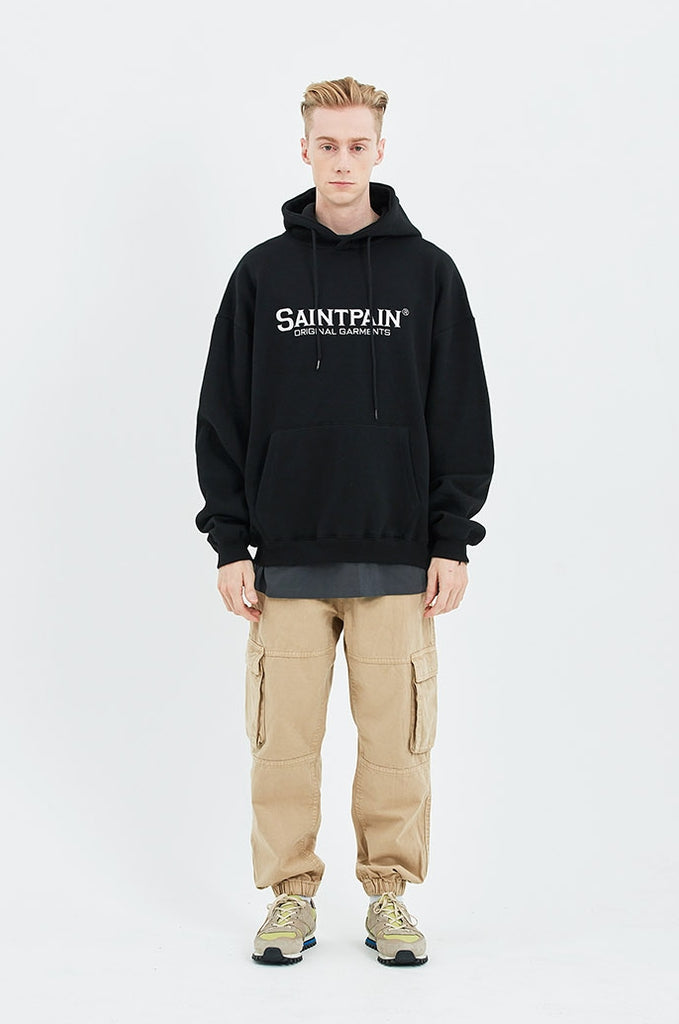 セイントペイン(SAINTPAIN)  SP OG LOGO HOOD-BLACK