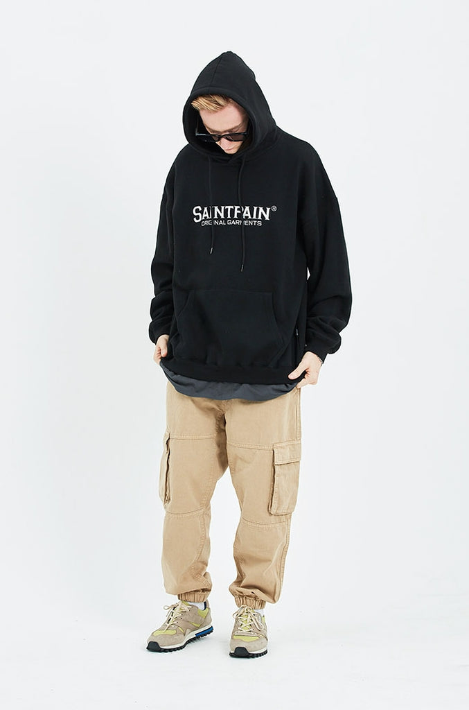 セイントペイン(SAINTPAIN)  SP OG LOGO HOOD-BLACK
