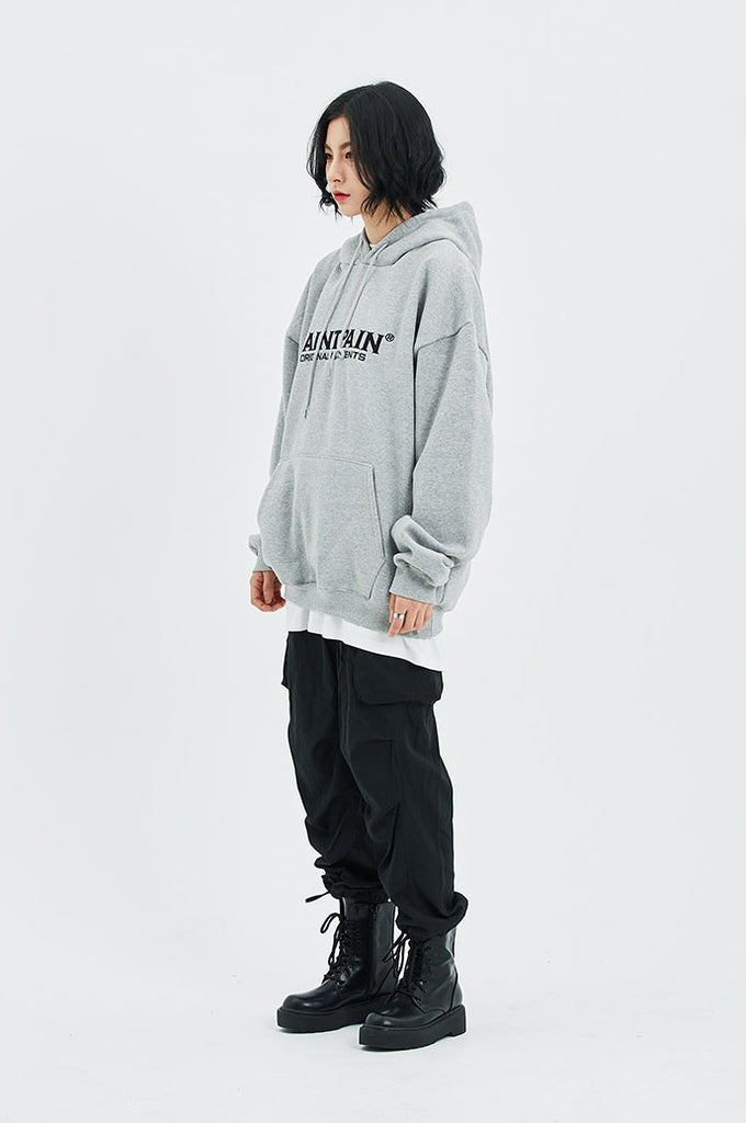 セイントペイン(SAINTPAIN)  SP OG LOGO HOOD-GRAY