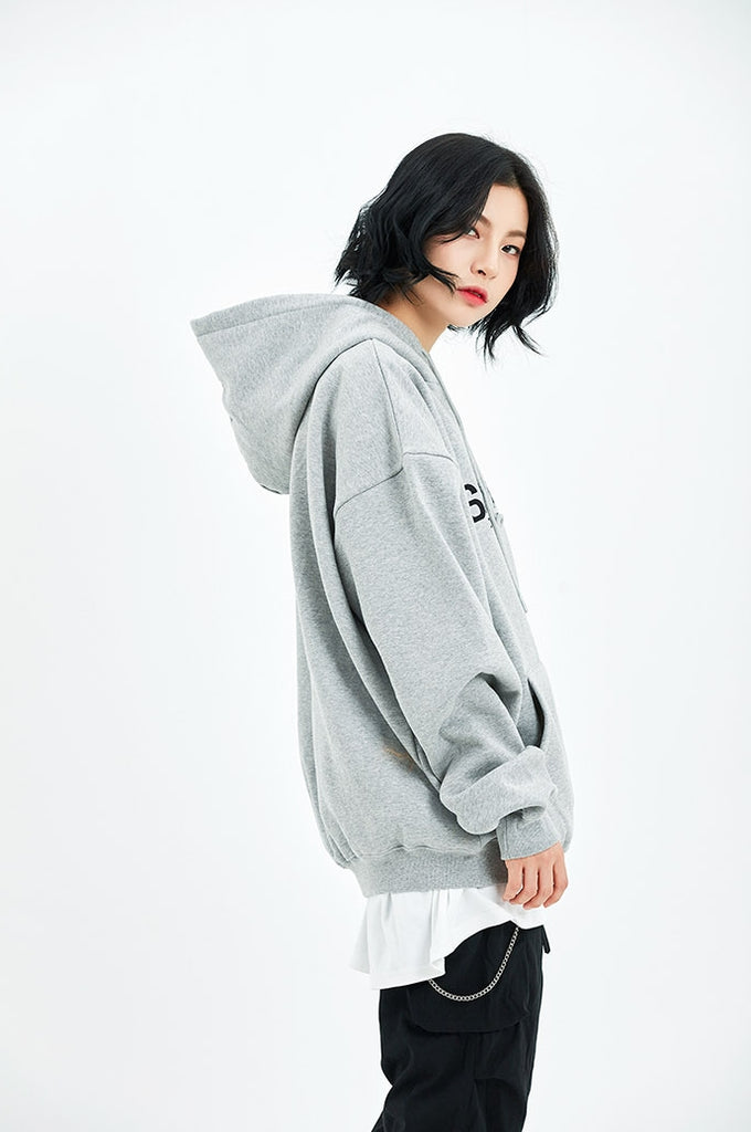セイントペイン(SAINTPAIN)  SP OG LOGO HOOD-GRAY