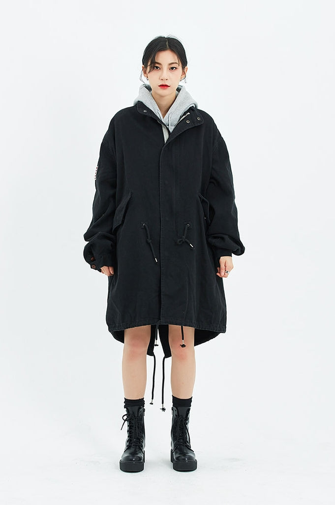 セイントペイン(SAINTPAIN) SP AMRICAN M-51 FISHTAIL PARKA-BLACK