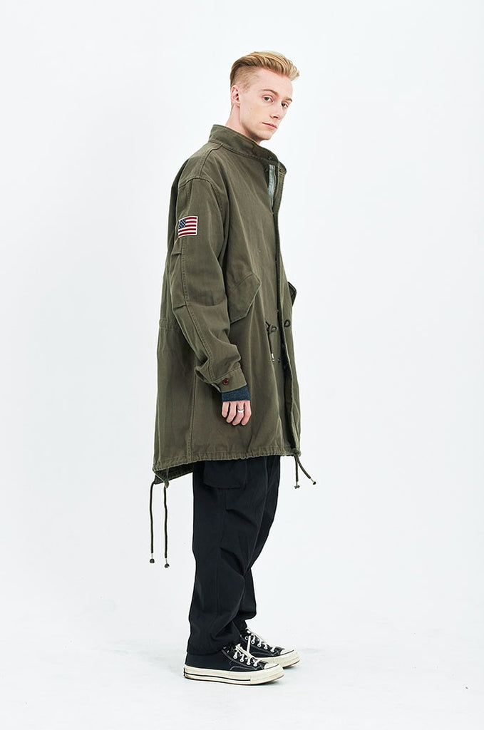 セイントペイン(SAINTPAIN) SP AMRICAN M-51 FISHTAIL PARKA-KHAKI