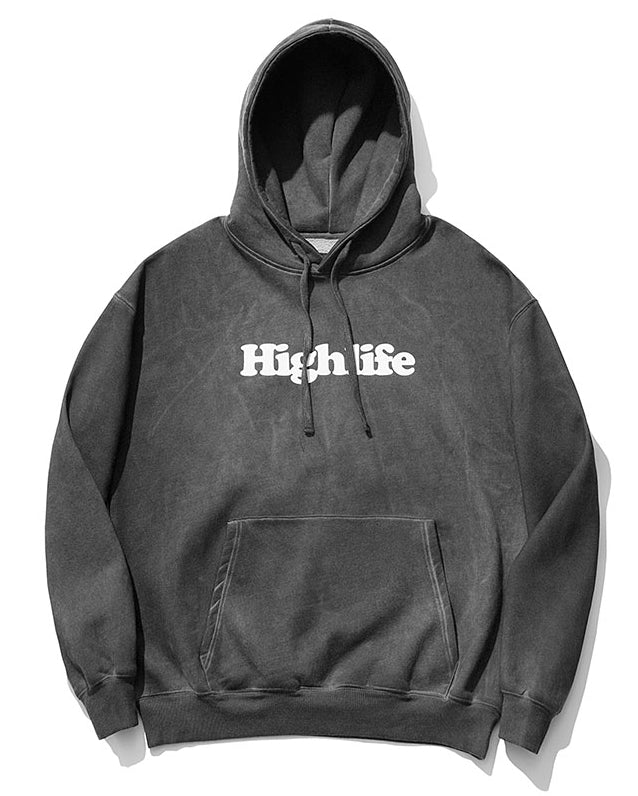 セイントペイン(SAINTPAIN)  SP HL MARIA PIGMENT HOOD-CHARCOAL