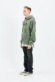 セイントペイン(SAINTPAIN)  SP SAINT LOGO PIGMENT HOOD-KHAKI