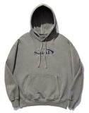 セイントペイン(SAINTPAIN)  SP SAINT LOGO PIGMENT HOOD-KHAKI