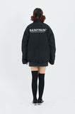 セイントペイン(SAINTPAIN)  SP OG LOGO REVERSIBLE FLEECE JACKET-LEOPARD