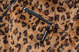 セイントペイン(SAINTPAIN)  SP OG LOGO REVERSIBLE FLEECE JACKET-LEOPARD