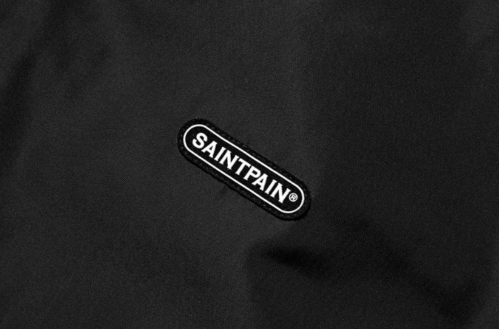 セイントペイン(SAINTPAIN)  SP OG LOGO REVERSIBLE FLEECE JACKET-LEOPARD