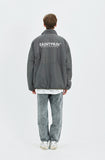 セイントペイン(SAINTPAIN)  SP OG LOGO REVERSIBLE FLEECE JACKET-BLACK