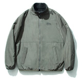 セイントペイン(SAINTPAIN)  SP OG LOGO REVERSIBLE FLEECE JACKET-BLACK