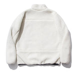 セイントペイン(SAINTPAIN)  SP OG LOGO REVERSIBLE FLEECE JACKET-WHITE