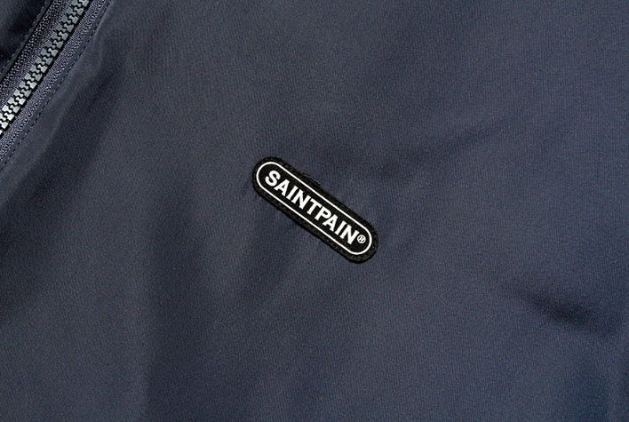 セイントペイン(SAINTPAIN)  SP OG LOGO REVERSIBLE FLEECE JACKET-WHITE