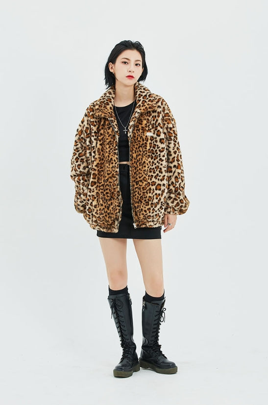 セイントペイン(SAINTPAIN)  SP GOTHA COACH JKT-LEOPARD