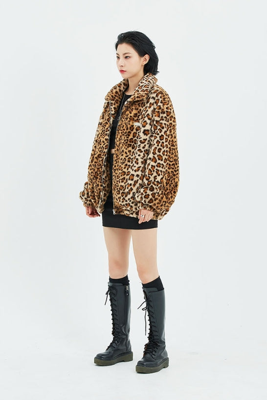 セイントペイン(SAINTPAIN)  SP GOTHA COACH JKT-LEOPARD
