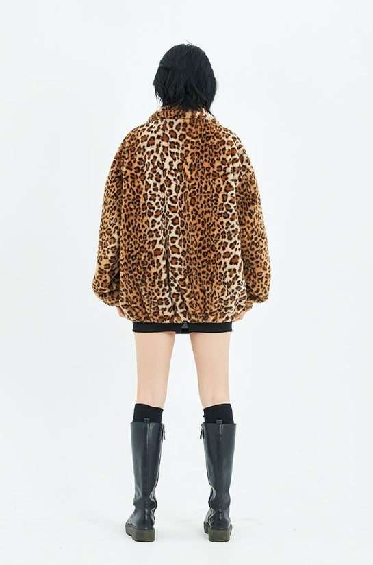 セイントペイン(SAINTPAIN)  SP GOTHA COACH JKT-LEOPARD