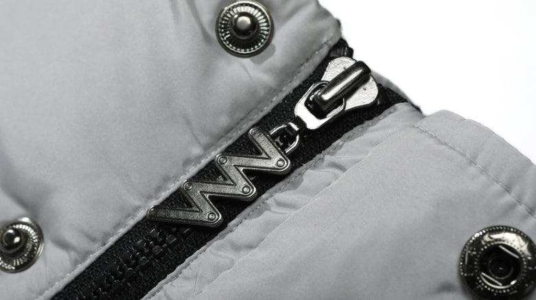 ダブルユーブイプロジェクト(WV PROJECT) Sherbet Goose-down Padding jumper Gray SYOT7294