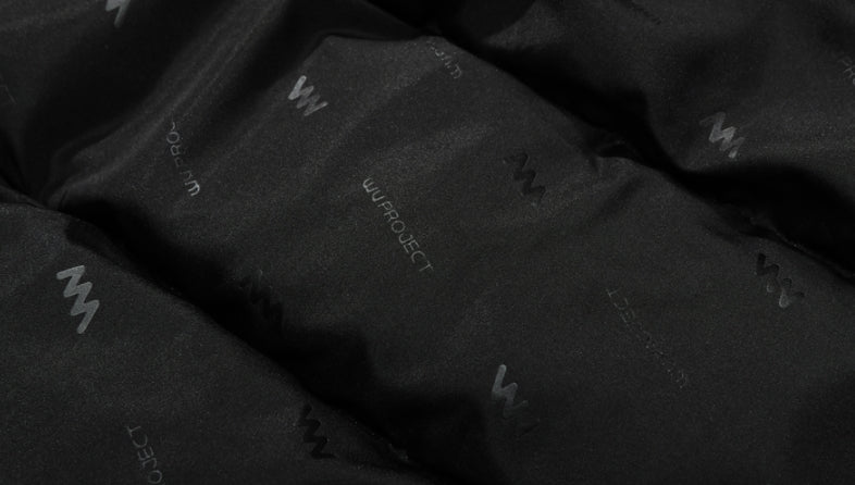ダブルユーブイプロジェクト(WV PROJECT) Sherbet Goose-down Padding jumper Gray SYOT7294