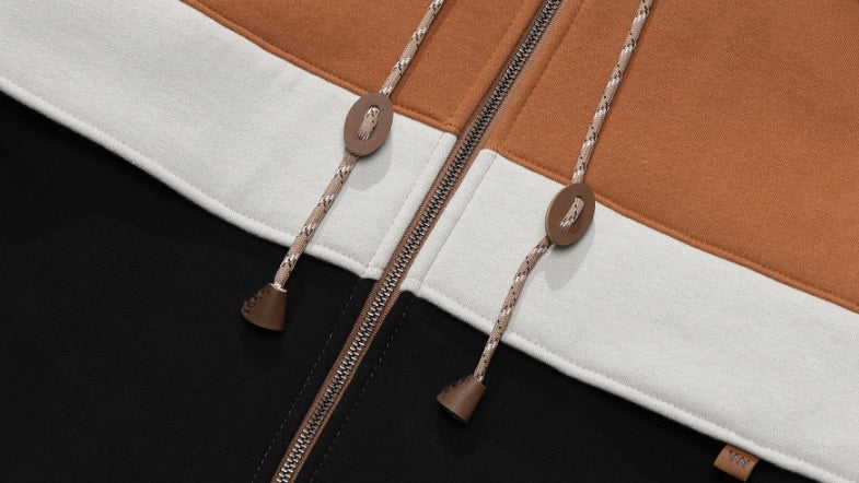 ダブルユーブイプロジェクト(WV PROJECT) MEMORY LINE HOOD ZIP-UP CAMEL JJOT7304