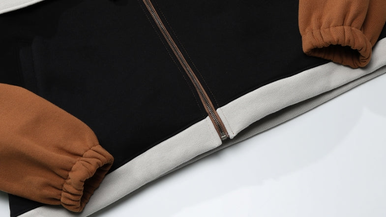 ダブルユーブイプロジェクト(WV PROJECT) MEMORY LINE HOOD ZIP-UP CAMEL JJOT7304