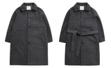 ダブルユーブイプロジェクト(WV PROJECT) THIN OVERFIT CHECK SINGLE COAT BLACK CHARCOAL MJOT7295