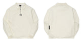 ダブルユーブイプロジェクト(WV PROJECT) COMBI HALF ZIPPER T-SHIRT CREAM JJLT7332