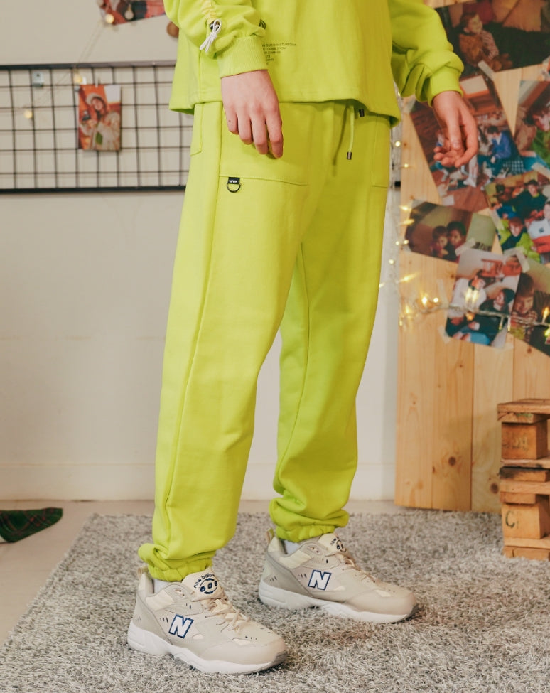 ダブルユーブイプロジェクト(WV PROJECT) Flash Jogger Pants Lime SYLP7331