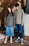 ダブルユーブイプロジェクト(WV PROJECT) Line Wool Anorak Beige MJOT7326