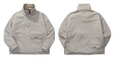 ダブルユーブイプロジェクト(WV PROJECT) Line Wool Anorak Beige MJOT7326