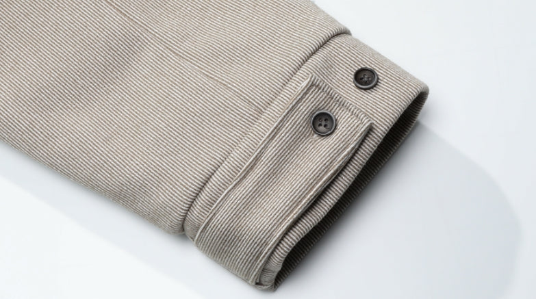 ダブルユーブイプロジェクト(WV PROJECT) Line Wool Anorak Beige MJOT7326