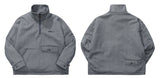 ダブルユーブイプロジェクト(WV PROJECT) Line Wool Anorak Dark gray MJOT7326