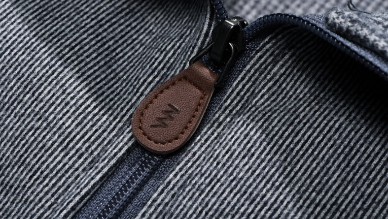 ダブルユーブイプロジェクト(WV PROJECT) Line Wool Anorak Dark gray MJOT7326