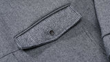 ダブルユーブイプロジェクト(WV PROJECT) Line Wool Anorak Dark gray MJOT7326