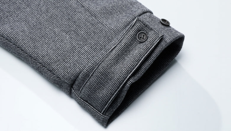 ダブルユーブイプロジェクト(WV PROJECT) Line Wool Anorak Dark gray MJOT7326