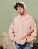 ダブルユーブイプロジェクト(WV PROJECT) MAGARET KNIT MJKN7227 (PINK BEIGE)