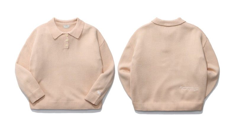 ダブルユーブイプロジェクト(WV PROJECT) MAGARET KNIT MJKN7227 (PINK BEIGE)
