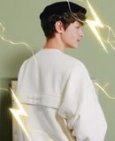 ダブルユーブイプロジェクト(WV PROJECT) WE CAN BE HERO SWEATSHIRTS CREAM JJMT7236